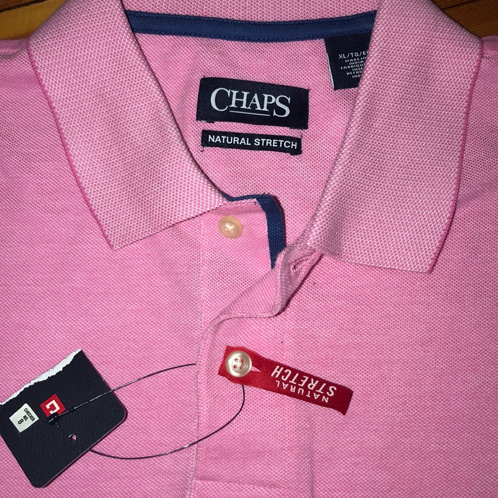 Chaps Men’s Birdseye Polo Shirt - Picture 3 of 5